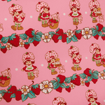 Strawberry Shortcake Denim Gingham Crossbody Bag with Coin Bag, , hi-res view 5