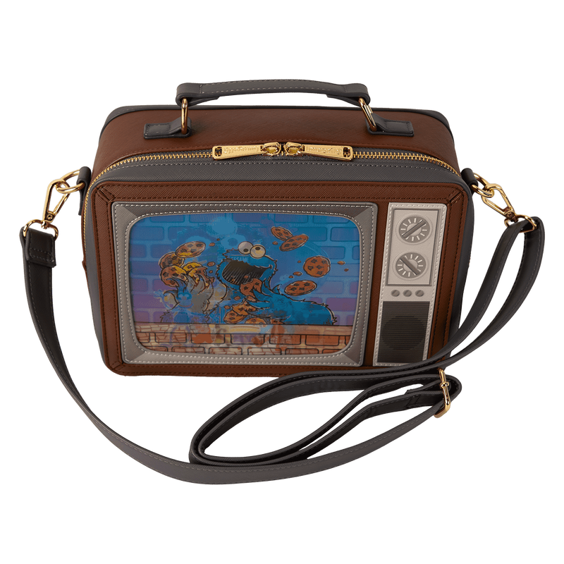 Sesame Street Lenticular Retro TV Triple Lenticular Crossbody Bag, , hi-res view 7