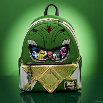 Limited Edition Power Rangers Green Ranger Lenticular Mini Backpack, Image 2