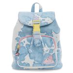 Valfr&eacute; Lucy Blue Acid Wash Denim Mini Backpack, , hi-res view 1