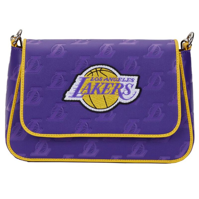 NBA Los Angeles Lakers Logo Crossbody Bag, , hi-res view 1