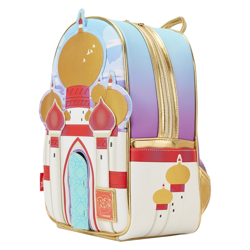 Buy Limited Edition Bundle - Aladdin 30th Anniversary Palace Mini Backpack and Pop! Jasmine (Diamond) at Loungefly.
