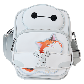 Big Hero 6 10th Anniversary Baymax & Mochi Crossbuddies® Cosplay Crossbody Bag With Coin Bag, Image 1