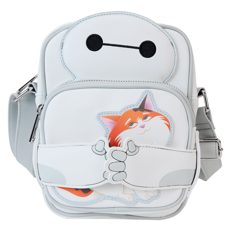 Big Hero 6 10th Anniversary Baymax & Mochi Crossbuddies® Cosplay Crossbody Bag With Coin Bag, , hi-res view 1