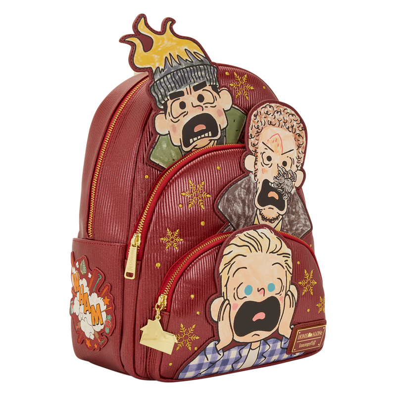 Home Alone Triple Pocket Mini Backpack, , hi-res view 5