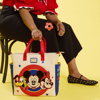 Mickey & Friends Classic Convertible Backpack & Tote Crossbody Bag, Image 2