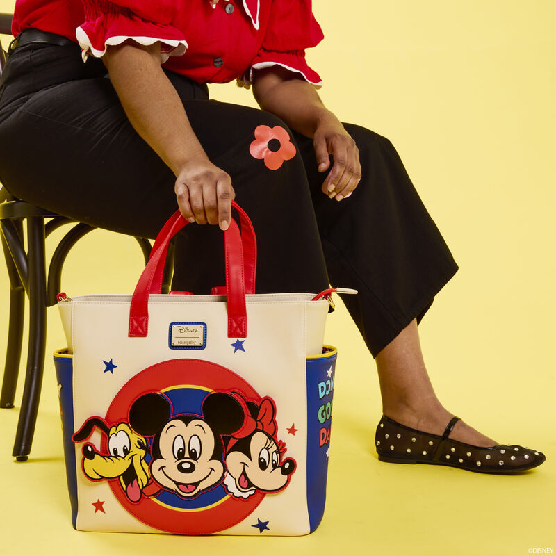 Mickey & Friends Classic Convertible Backpack & Tote Crossbody Bag, , hi-res view 2