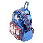 Marvel Metallic Captain America Cosplay Mini Backpack, , hi-res image number 4