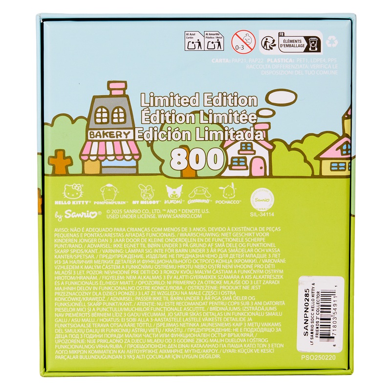 SDCC Limited Edition Hello Kitty & Friends 3" Collector Box Pin, , hi-res view 6