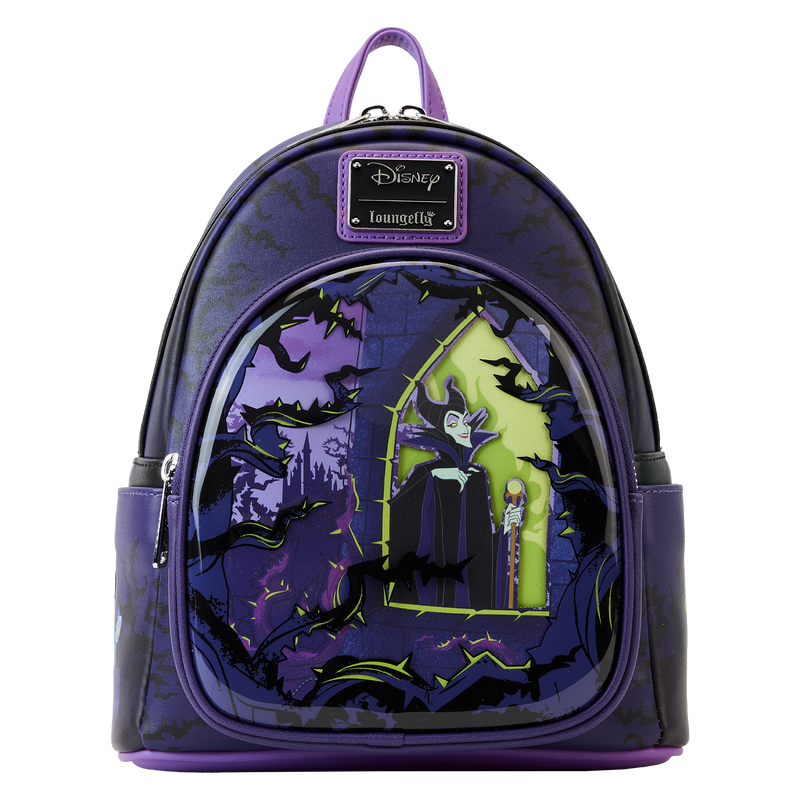 Limited Edition Maleficent Window Box Glow Mini Backpack, , hi-res image number 1