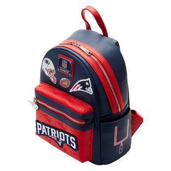 NFL New England Patriots Patches Mini Backpack, Image 2