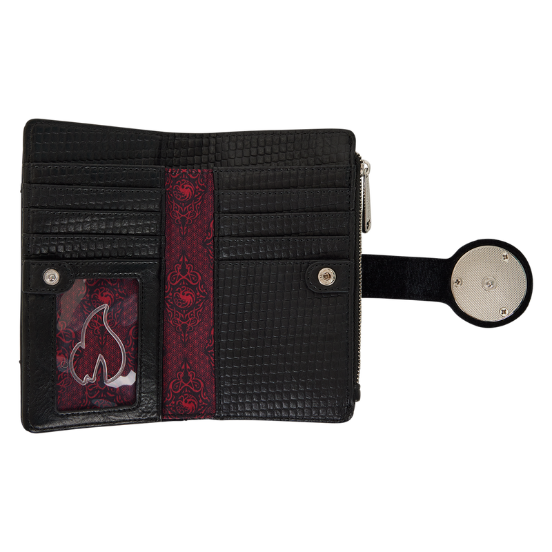 House of the Dragon House Targaryen Flap Wallet, , hi-res view 3