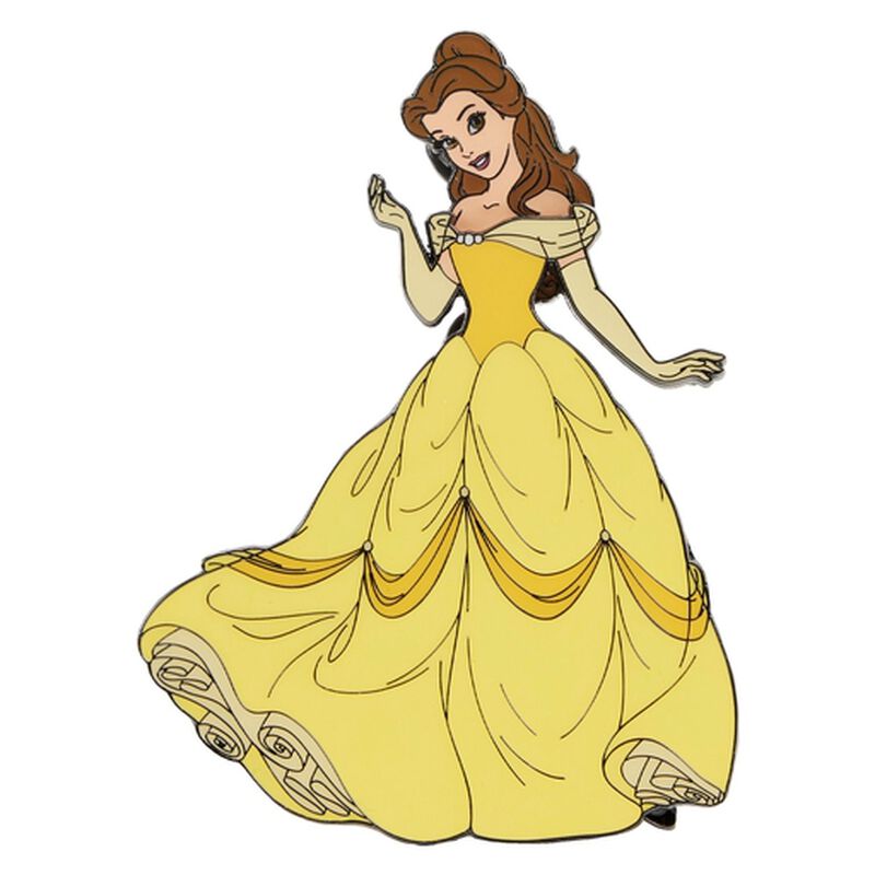 Beauty and the Beast Belle Magnetic Paper Doll Pin Set, , hi-res image number 3