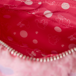 Minnie Mouse Exclusive Hearts Strawberry Scented Sherpa Crossbody Bag, , hi-res view 6