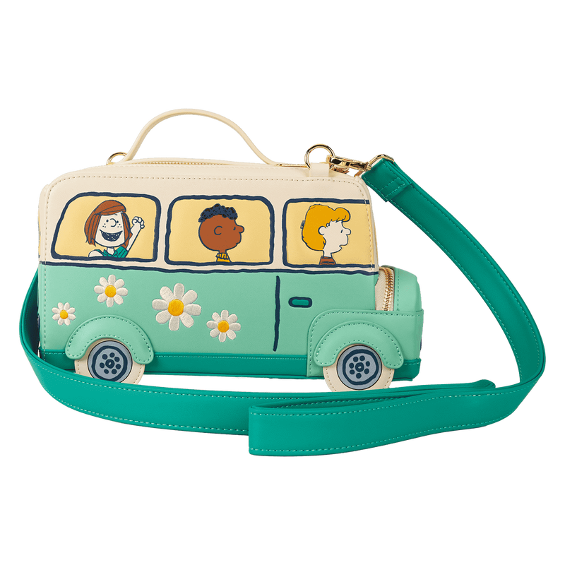 Peanuts Gang Road Trip Bus Light Up Figural Crossbody Bag, , hi-res view 10