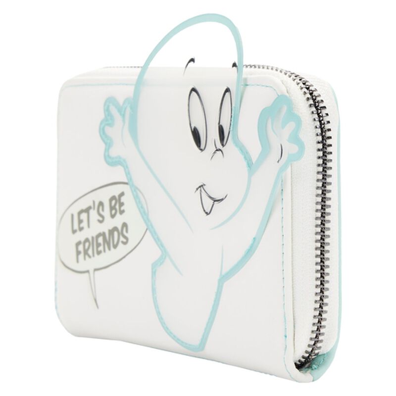Casper the Friendly Ghost Glow Zip Around Wallet, , hi-res image number 3