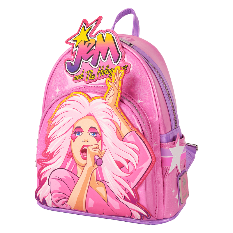 Limited Edition Jem and The Holograms Light Up Mini Backpack, , hi-res view 5