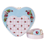 Strawberry Shortcake Denim Heart Shaped Figural Crossbody Bag, , hi-res view 1