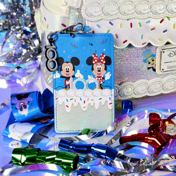 Disney100 Anniversary Celebration Cake Lanyard With Card Holder, Image 2