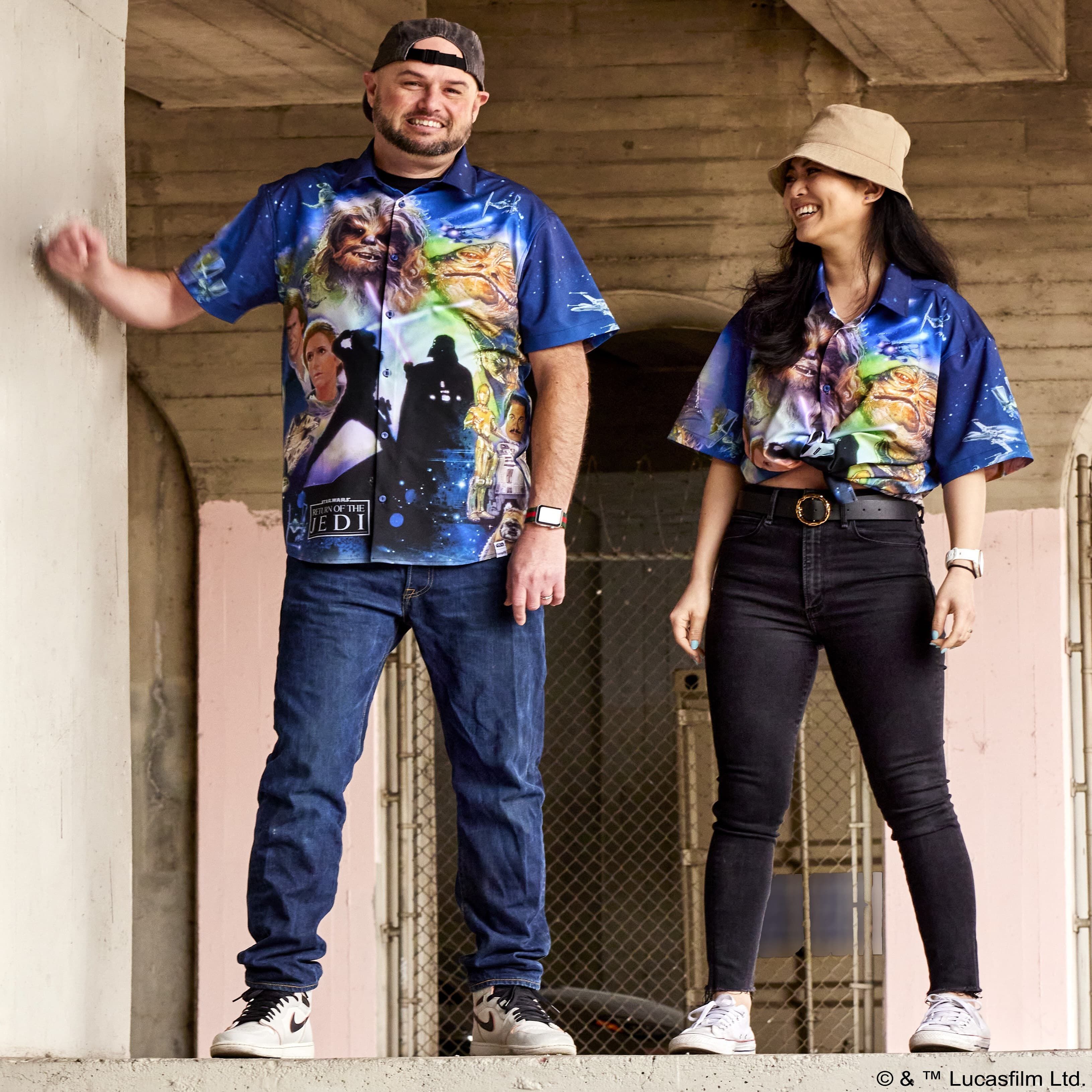 Star wars hot sale camp shirt