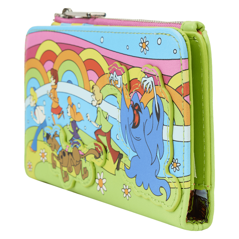 Scooby-Doo Psychedelic Monster Chase Glow Flap Wallet, , hi-res image number 4