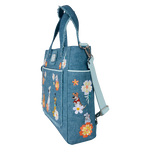 Disney Dogs & Cats Floral Faux Denim Convertible Backpack & Tote Bag with Coin Bag, , hi-res view 5
