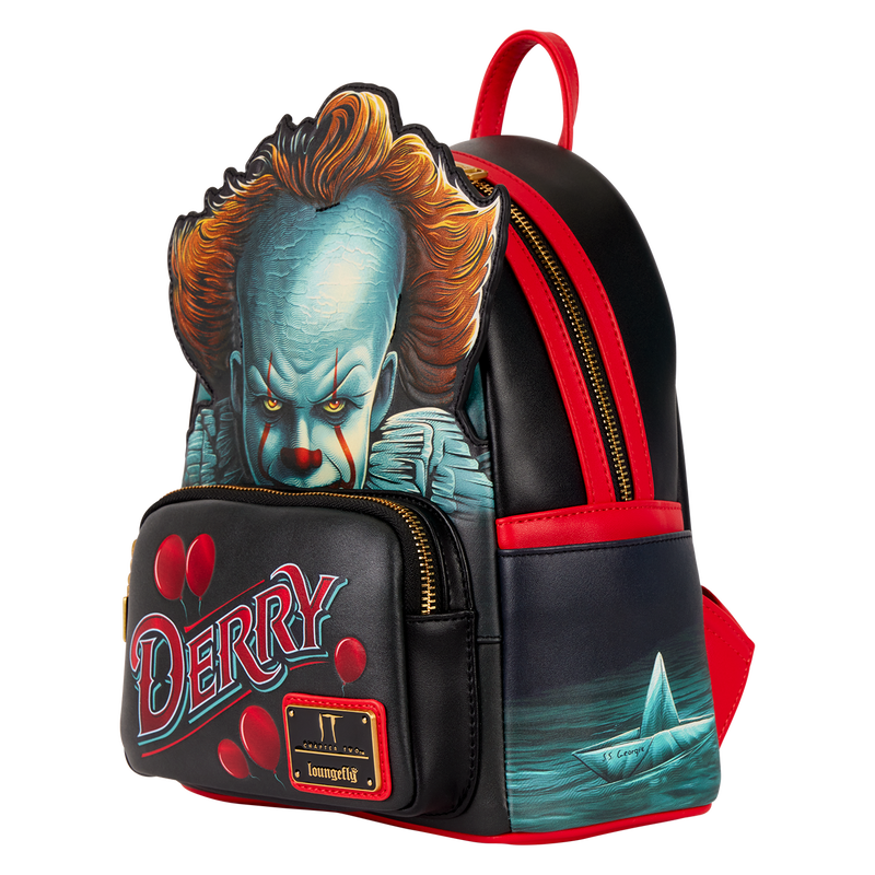 IT Pennywise Cosplay Light-Up Mini Backpack, , hi-res view 5