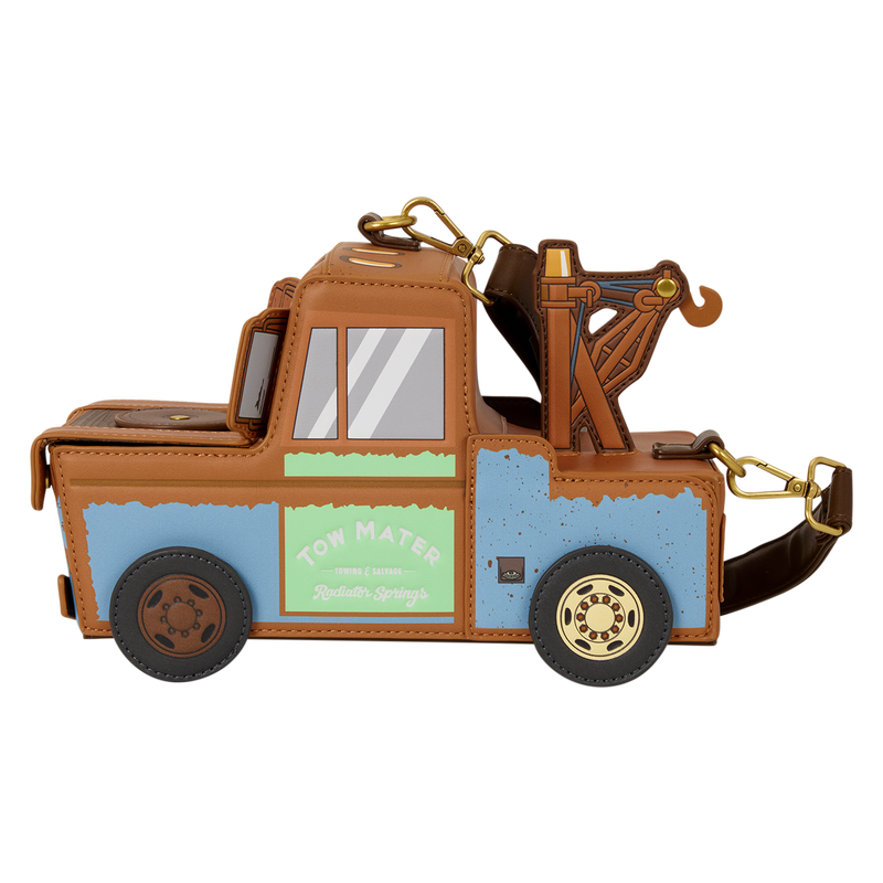 Cars 20th Anniversary Tow Mater Figural Crossbody Bag, , hi-res view 4