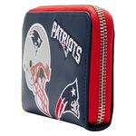 NFL New England Patriots Patches Zip Around Wallet, , hi-res image number 2