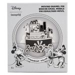 Disney Steamboat Willie Collector Box Moving Enamel Pin, , hi-res view 1