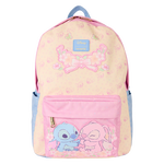 Stitch & Angel All-Over Print Nylon Full-Size Backpack, , hi-res view 1