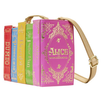 Exclusive - Disney Stitch Shoppe Classic Disney Books Crossbody Bag, Image 2