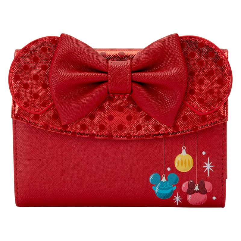 Minnie Mouse Exclusive Holiday Ornaments Wallet, , hi-res view 1