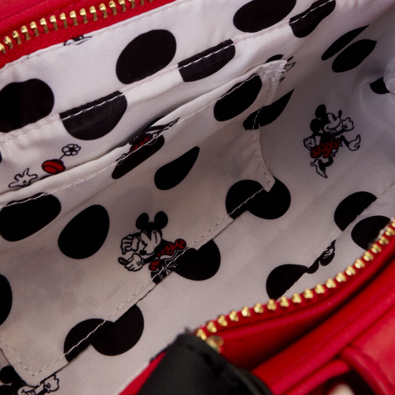 Minnie Mouse Rocks the Dots Classic Bow Figural Crossbody Bag, , hi-res view 7