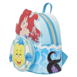 The Little Mermaid Exclusive Ariel, Flounder, & Sebastian Mini Backpack, , hi-res view 3