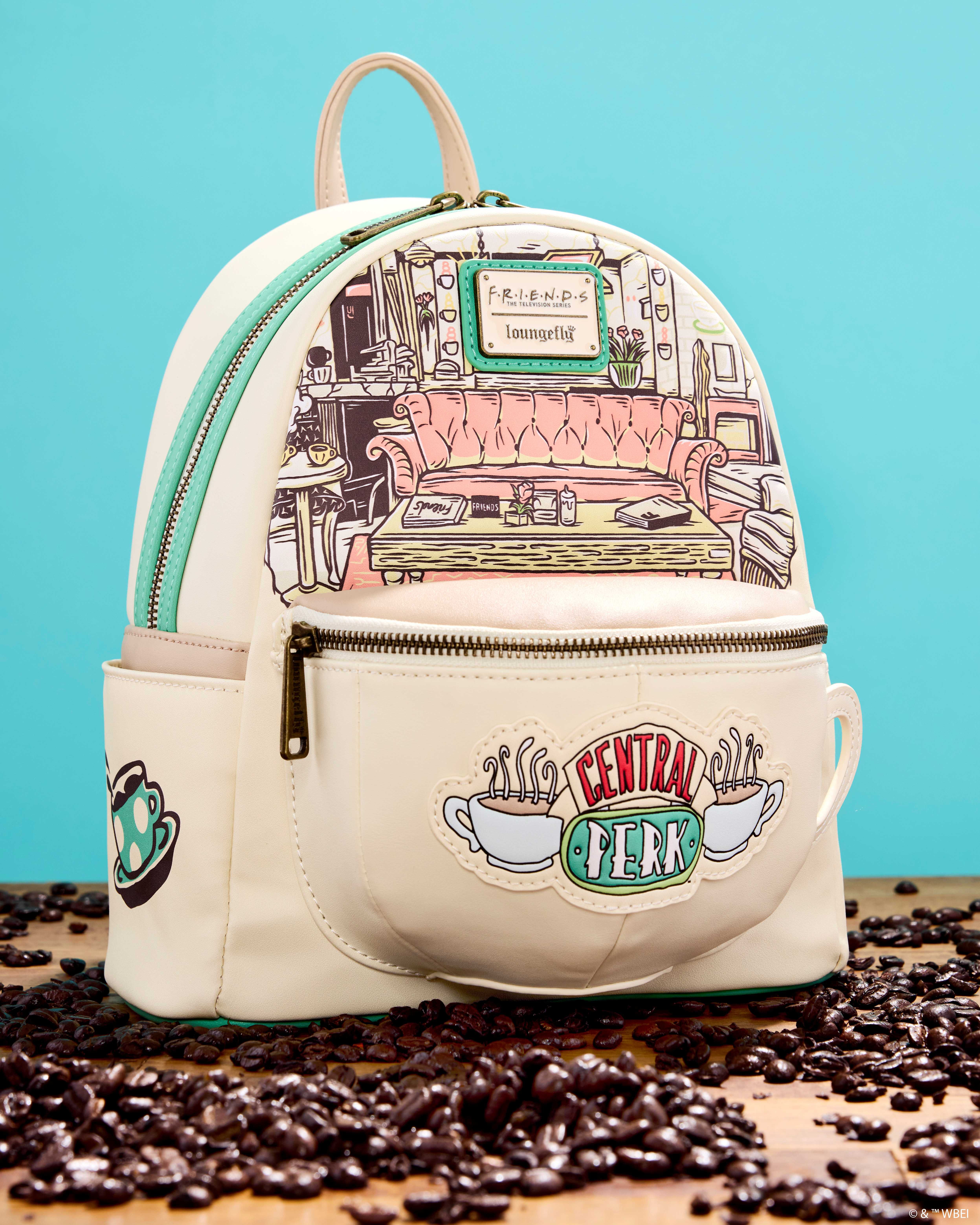 Loungefly friends backpack shop