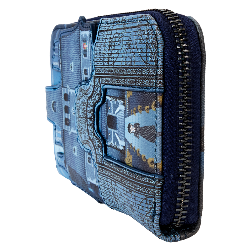 Wednesday Nevermore Academy Castle Zip Around Wallet, , hi-res view 4