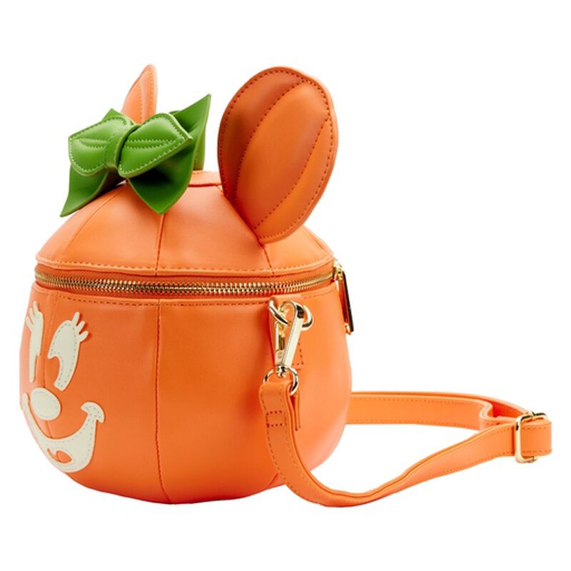 Minnie Mouse Glow in the Dark Pumpkin Crossbody Bag, , hi-res view 4
