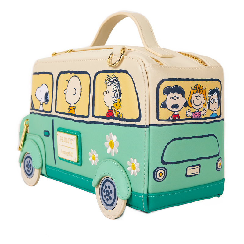 Peanuts Gang Road Trip Bus Light Up Figural Crossbody Bag, , hi-res view 4