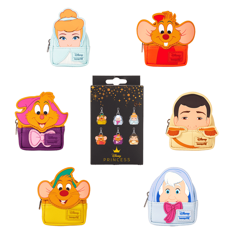 Cinderella 75th Anniversary Cosplay Mystery Mini Backpack Keychain Charm, , hi-res view 1