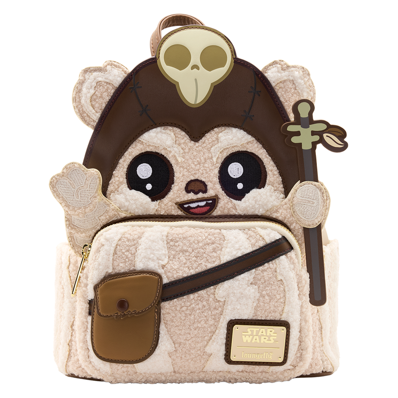 Star Wars Limited Edition Logray Ewok Plush Cosplay Mini Backpack, , hi-res view 1