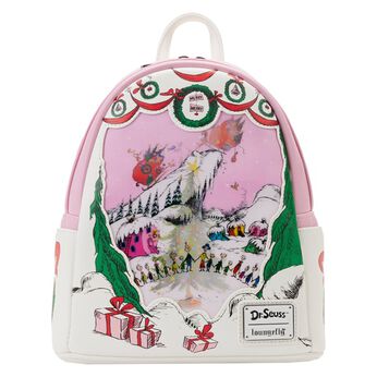 Dr. Seuss' How the Grinch Stole Christmas! Lenticular Scene Mini Backpack, Image 1