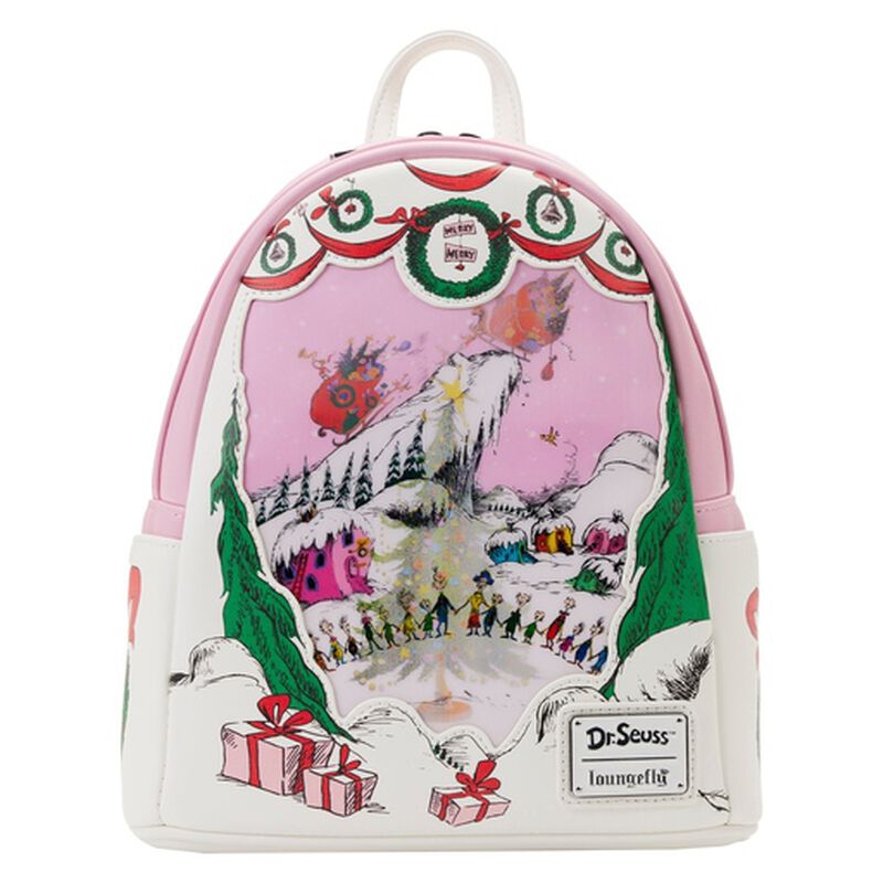 Dr. Seuss' How the Grinch Stole Christmas! Lenticular Scene Mini Backpack, , hi-res image number 1