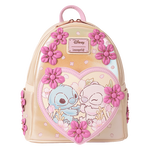 Stitch & Angel Cherry Blossom Heart Mini Backpack, , hi-res view 1