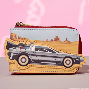 Back To The Future 40th Anniversary Delorean Accordion Wallet, Image 2