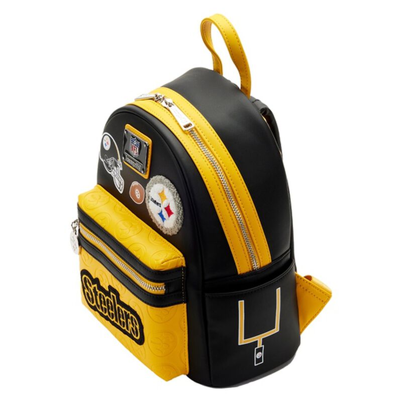 NFL Pittsburgh Steelers Patches Mini Backpack, , hi-res view 2