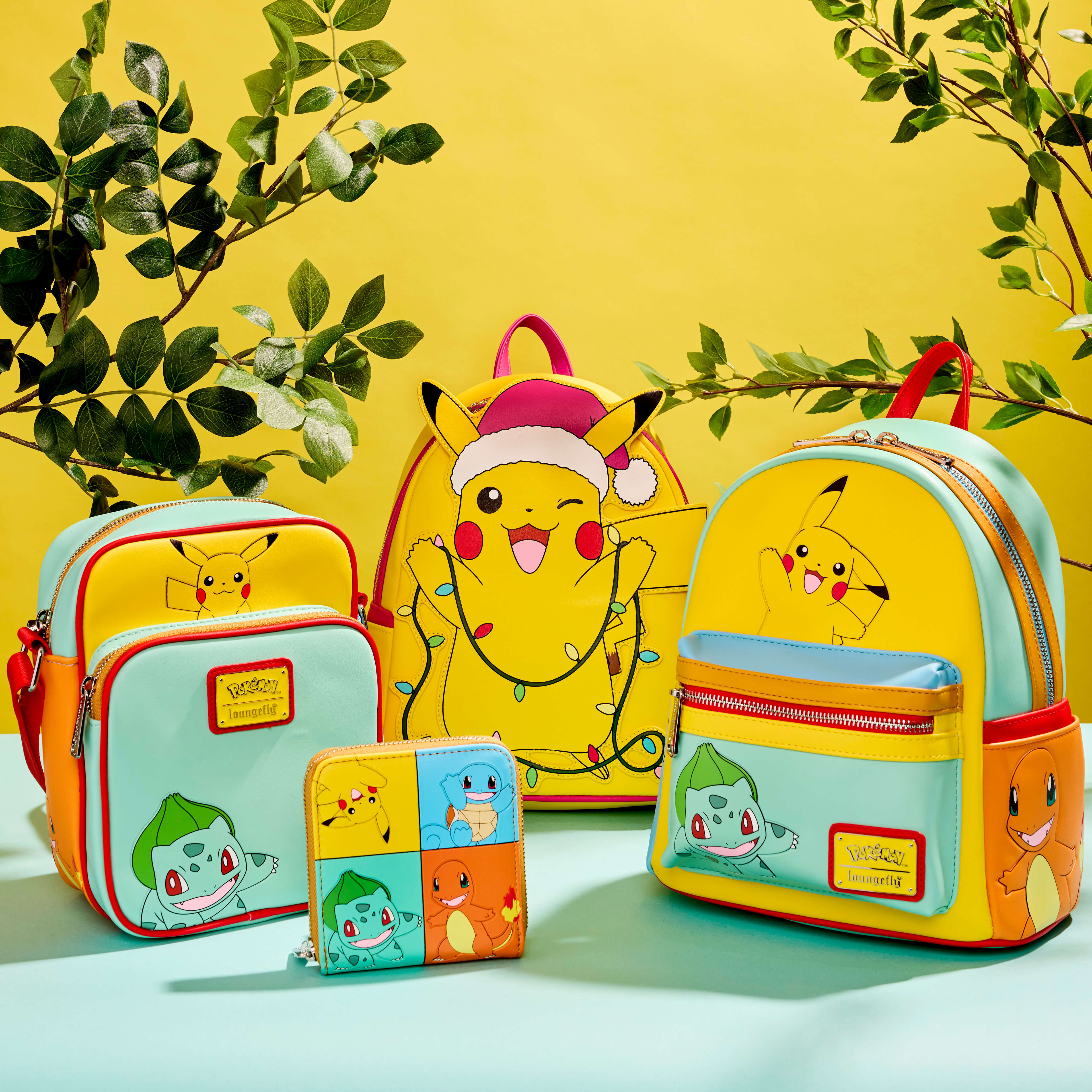 Buy Pokemon Santa Pikachu String Lights Light Up Mini Backpack at Loungefly