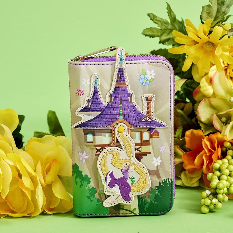 Tangled Pascal Flowers Loungefly Cardholder Lanyard - Disney Pins Blog