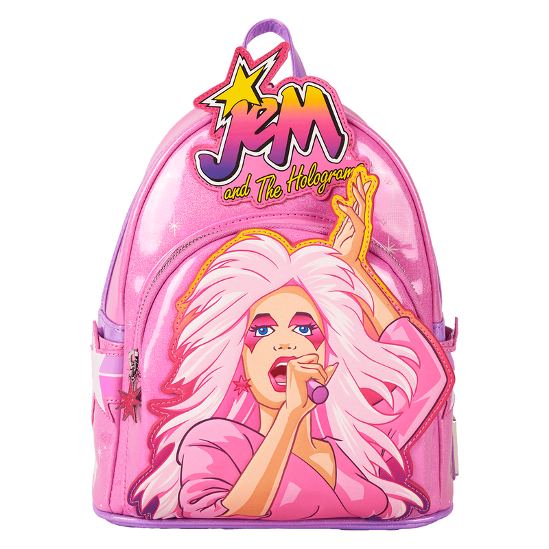 Limited Edition Jem and The Holograms Light Up Mini Backpack, , hi-res view 1