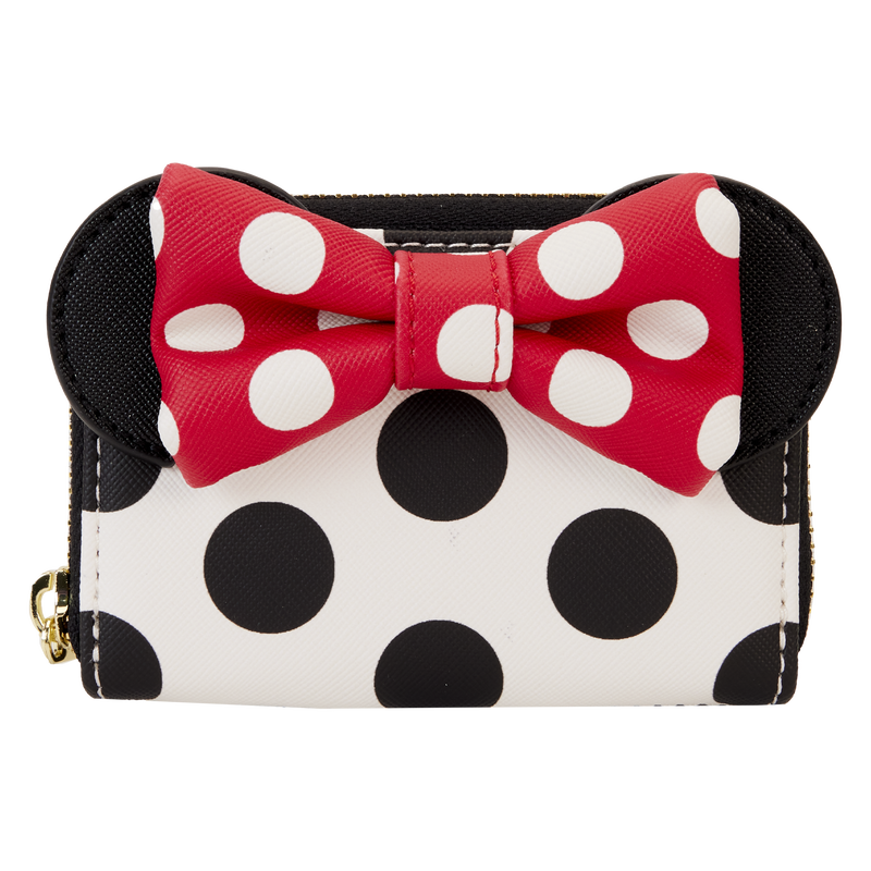 Minnie Mouse Rocks the Dots Classic Accordion Zip Around Wallet, , hi-res view 1